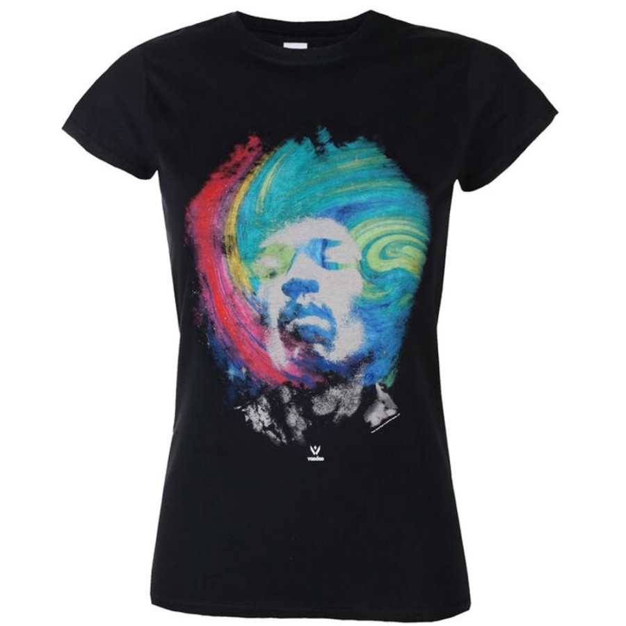 ROCK OFF Damen T-Shirt Jimi Hendrix - Galaxy - Rock Off T-Shirts