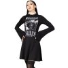 KILLSTAR Damenkleid Killstar - Wednesday - On Wednesdaywith Kleider & Rocke