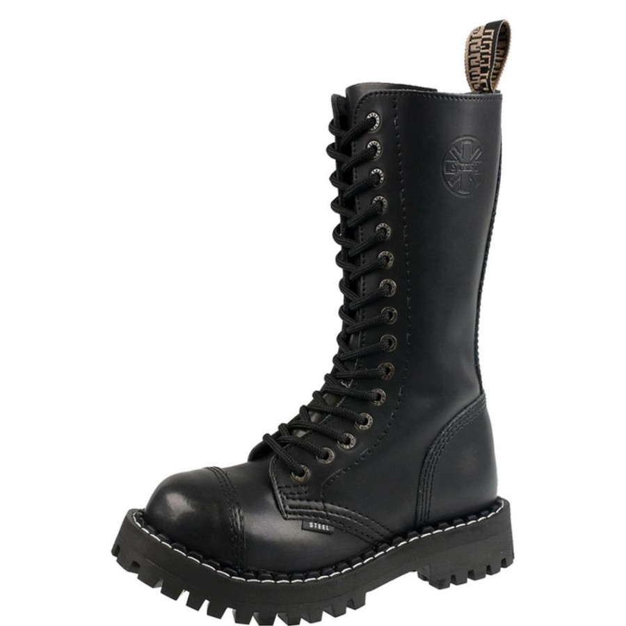 STEEL Uni Lederstiefel Boots - Steel Lederschuhe