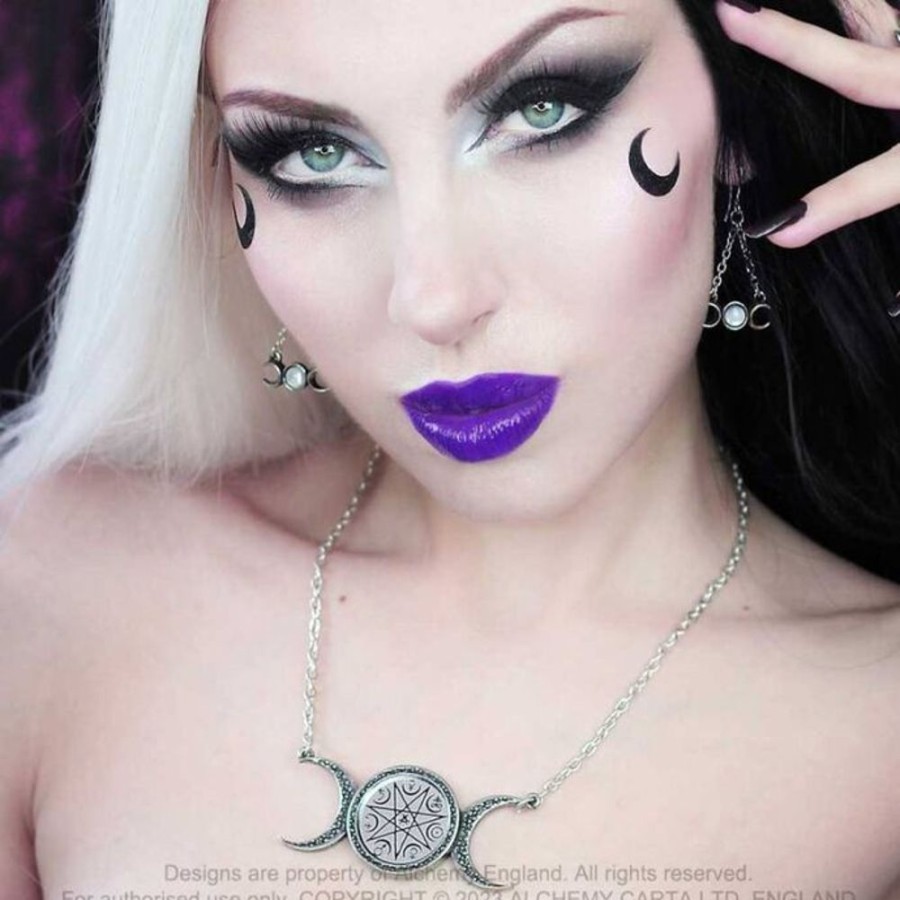 ALCHEMY GOTHIC Anhu00E4Ger Mit Kette Alchemy Gothic - The Magical Phase Schmuck & Bijouterie