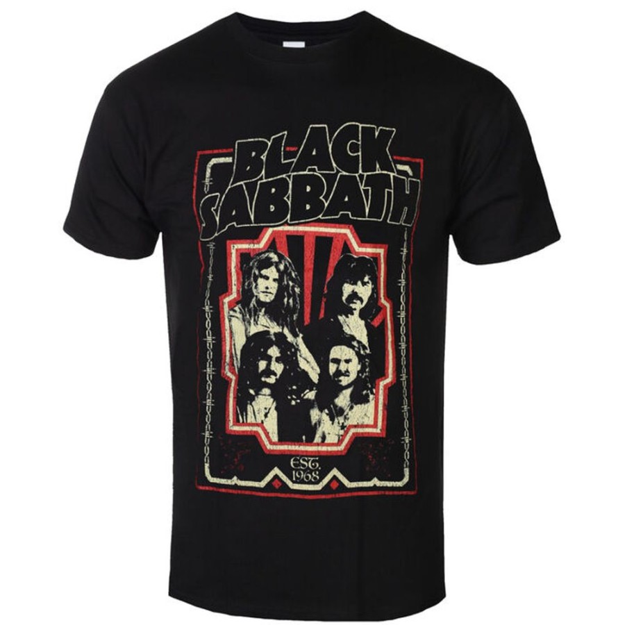 ROCK OFF Herren T-Shirt Black Sabbath - Est 1968 - Rock Off Metal T-Shirts