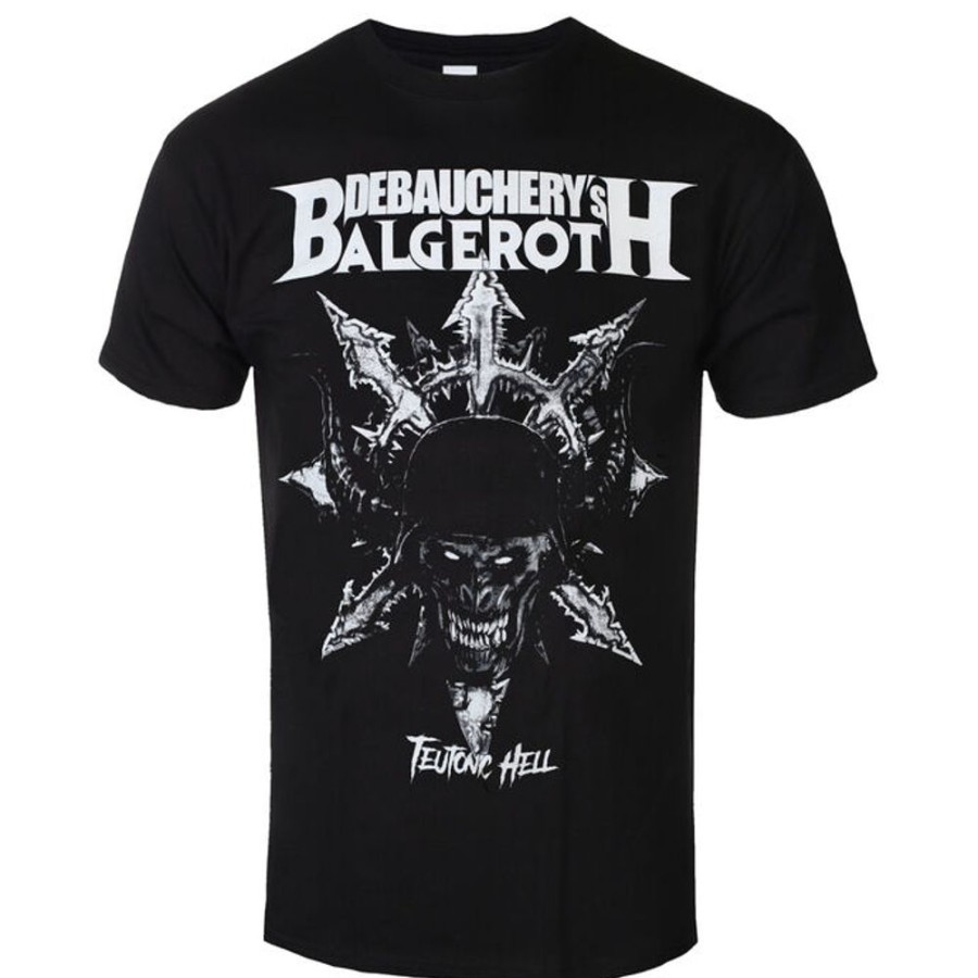 ART WORX Herren T-Shirt Debauchery S Balgeroth - In Der Hu00F6Lle Spricht Man Deutsch Teutonic - Art Worx Metal T-Shirts