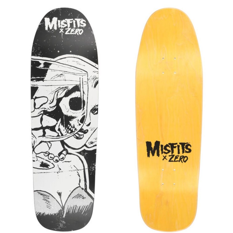 ZERO Skateboard Misfits - Die Die My Darling - Gelb - Zero Kleinigkeiten