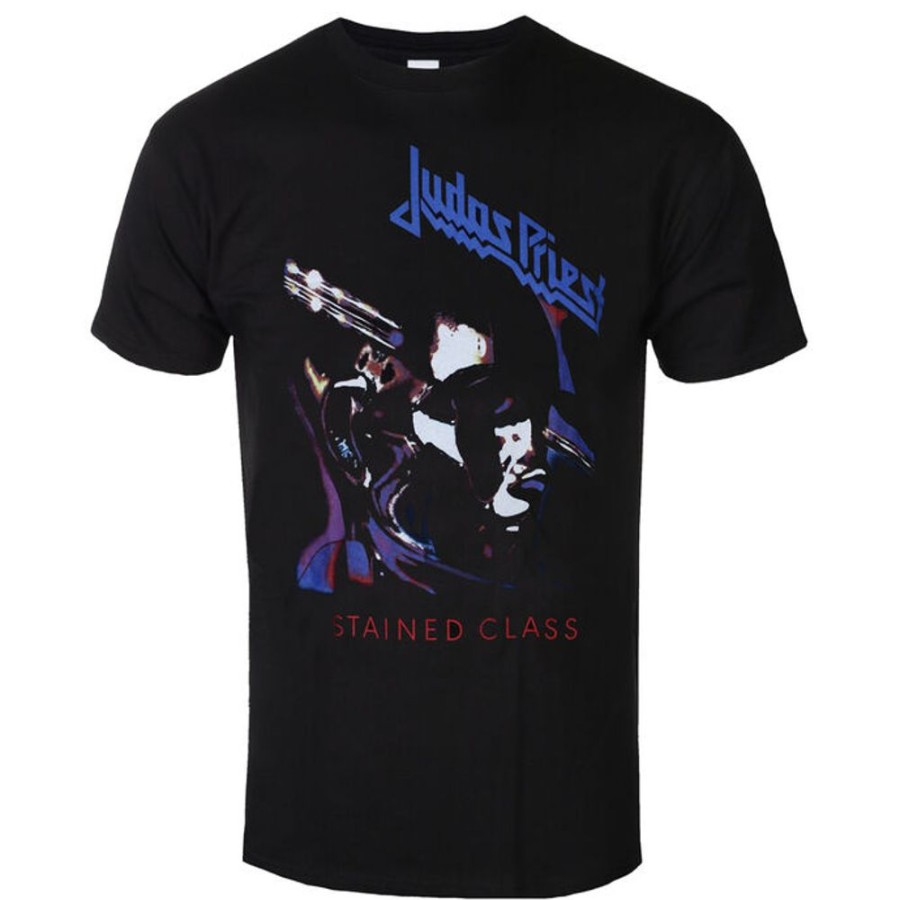 ROCK OFF Herren T-Shirt Judas Priest - Stained Class Purple Mixer - Rock Off Metal T-Shirts