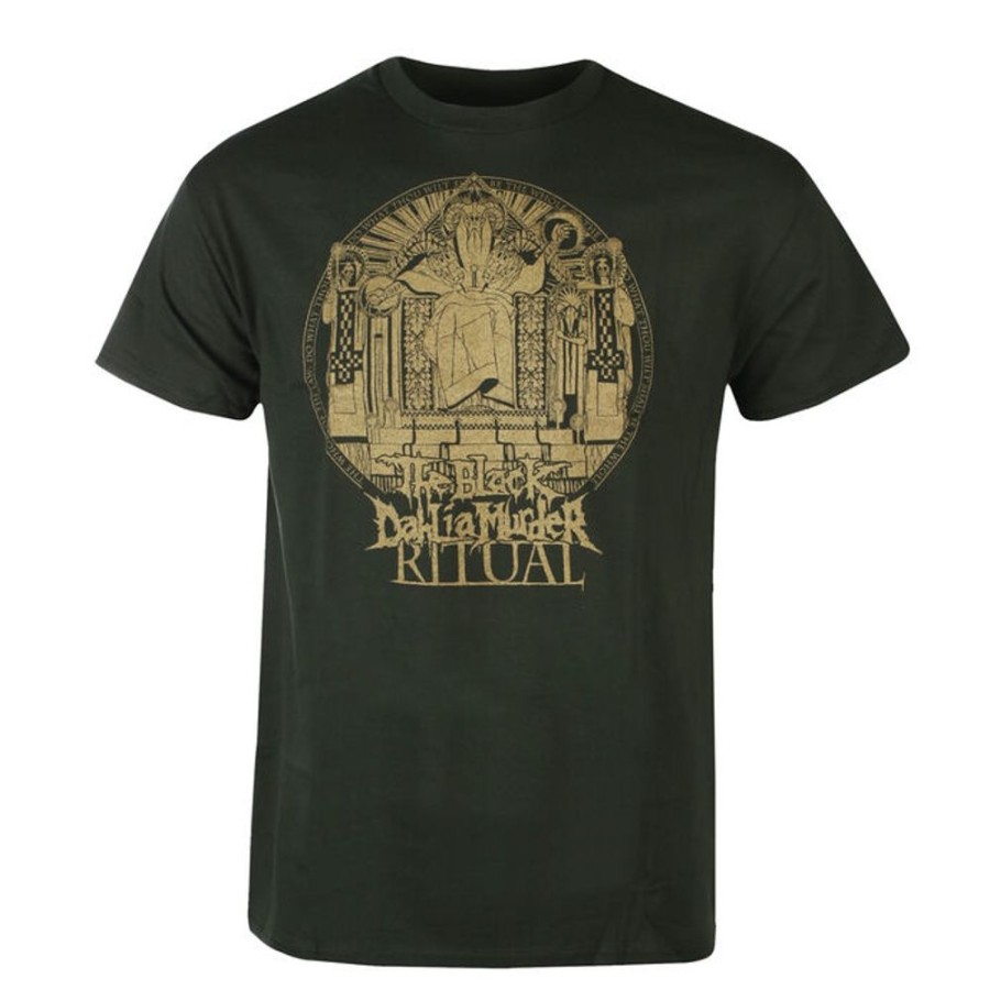 INDIEMERCH Herren T-Shirt The Black Dahlia Murder - "Ritual Stamp" - Forest Green - Indiemerch Metal T-Shirts