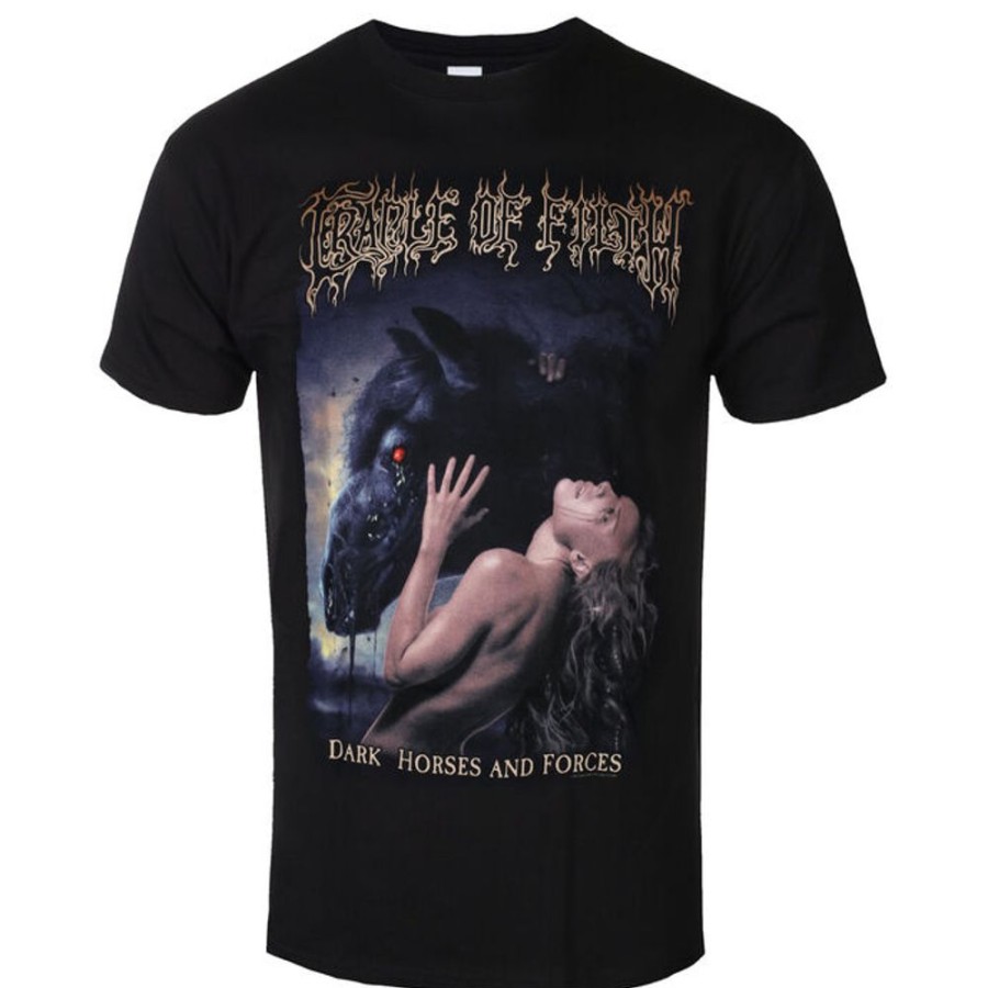 ROCK OFF Herren T-Shirt Cradle Of Filth - Dark Horses - Rock Off Metal T-Shirts