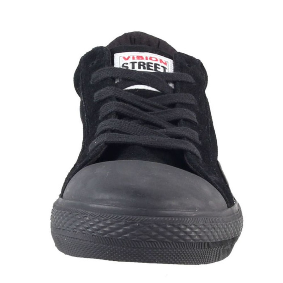 VISION Herrenschuhe Vision - Suede Lo - Black/Black Low Top Sneakers