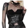 KILLSTAR Killstar - Damen Korsett - Malapas Underbust - Schwarz Korsetts