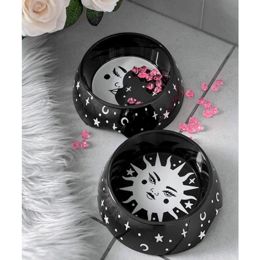 KILLSTAR Schalen Fu00Fcr Hunde (Set) Killstar - Cosmic - Schwarz Haustiere