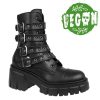 ALTERCORE Damen Schuhe Altercore - Murani - Vegan Schwarz Keilschuhe