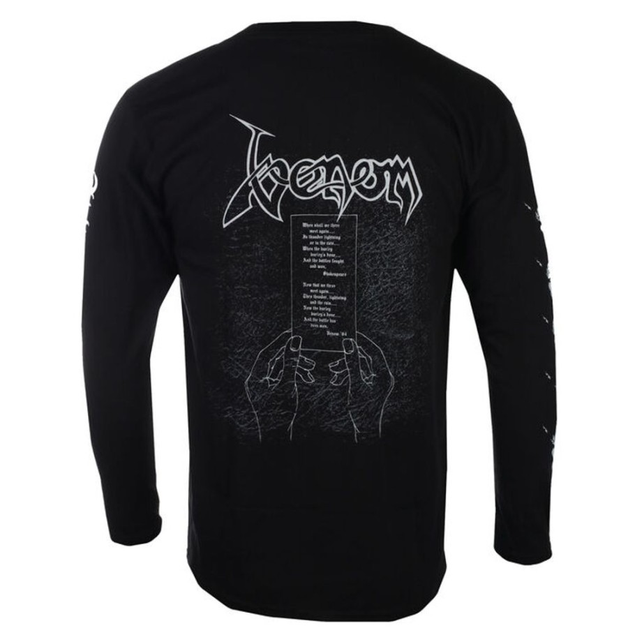 PLASTIC HEAD Herren Longsleeve Venom - At War With Satan - Plastic Head Metal T-Shirts