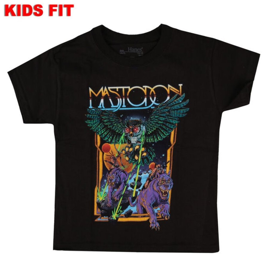 ROCK OFF Kinder T-Shirt Mastodon - Space Owl - Rock Off T-Shirts