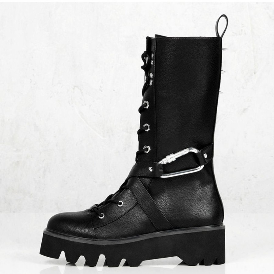 DISTURBIA Damen Schuhe Wedge Boots - Disturbia Keilschuhe