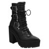 KILLSTAR Damen Schuhe Wedge Boots - Killstar Keilschuhe