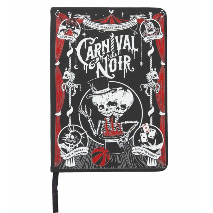 KILLSTAR Killstar - Notizbuch - Carnival - Schwarz Kleinigkeiten