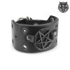 LEATHER & STEEL FASHION Armband Leaky Pentagram Accessoires