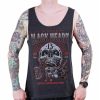 BLACK HEART Herren-Tanktop Black Heart - Gangland - Grau Tank-Tops