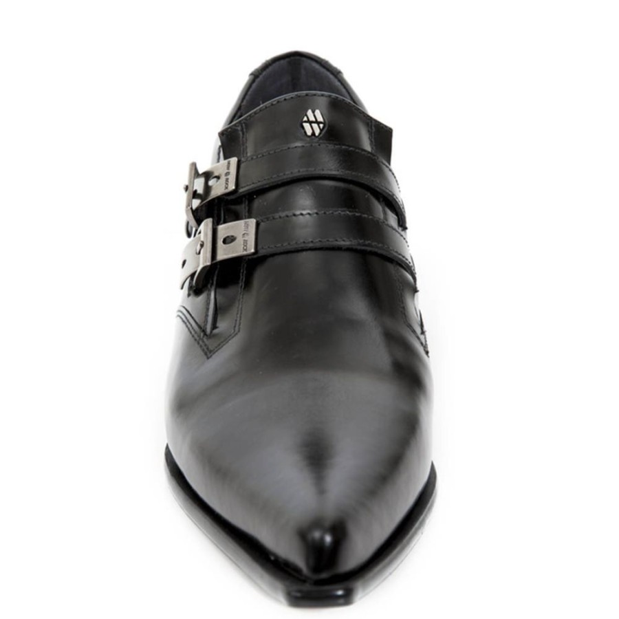 NEW ROCK Schuhe New Rock - Antik Negro Lederschuhe