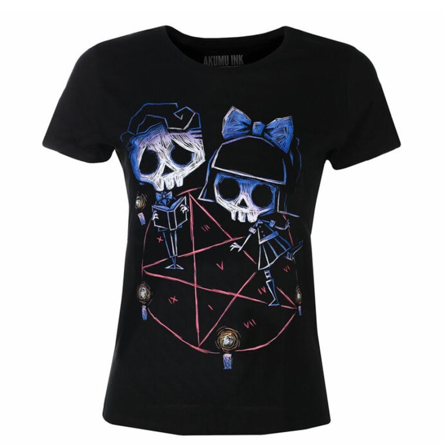 Akumu Ink Damen T-Shirt - The Devil S Playground - Akumu Ink Hardcore T-Shirts