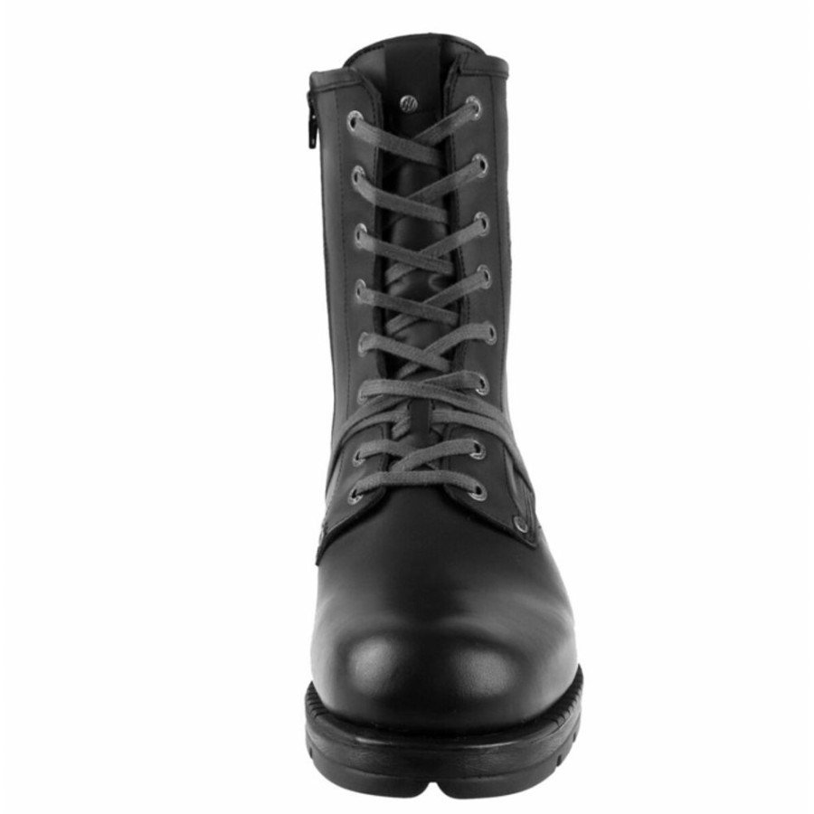 NEW ROCK New Rock - Itali Negro, Motorock Negro Tacon Stiefel Lederschuhe